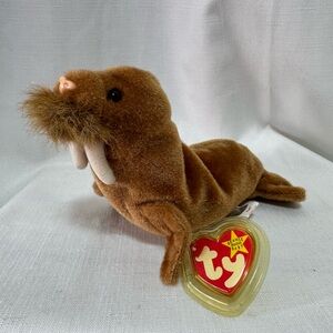 Ty Brown Seal Plush Toy